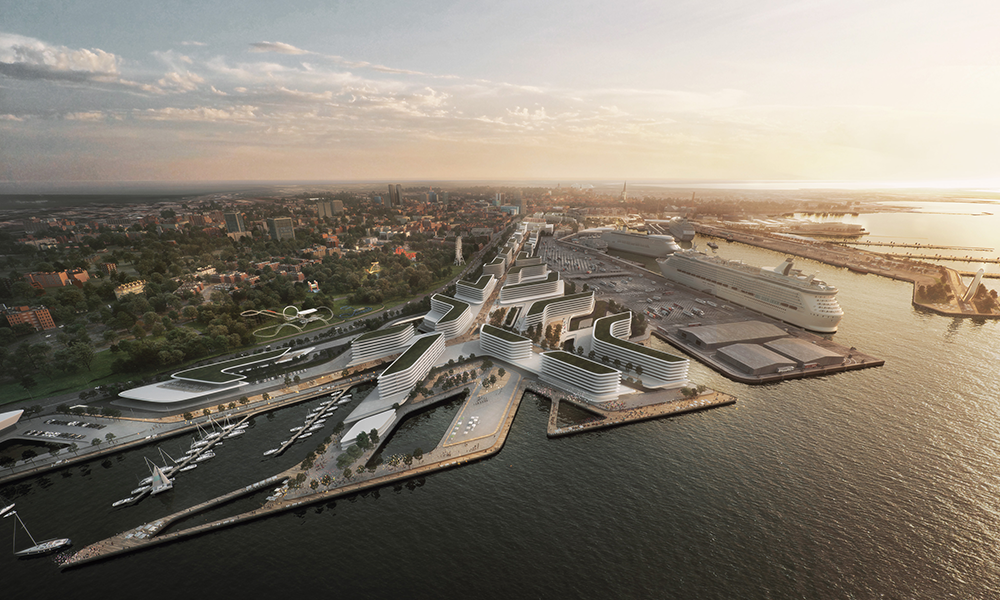 Tyréns Tallinn Port © ZHA & VA Tyréns Tallinn Port © ZHA & VA